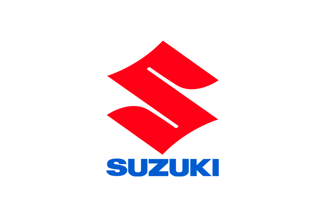 Suziki logo on a white background.