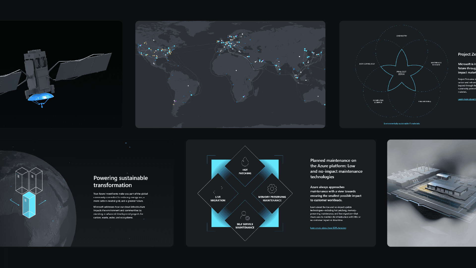 Satellites in the sky with mapping elements Satellites in the sky with mapping elements