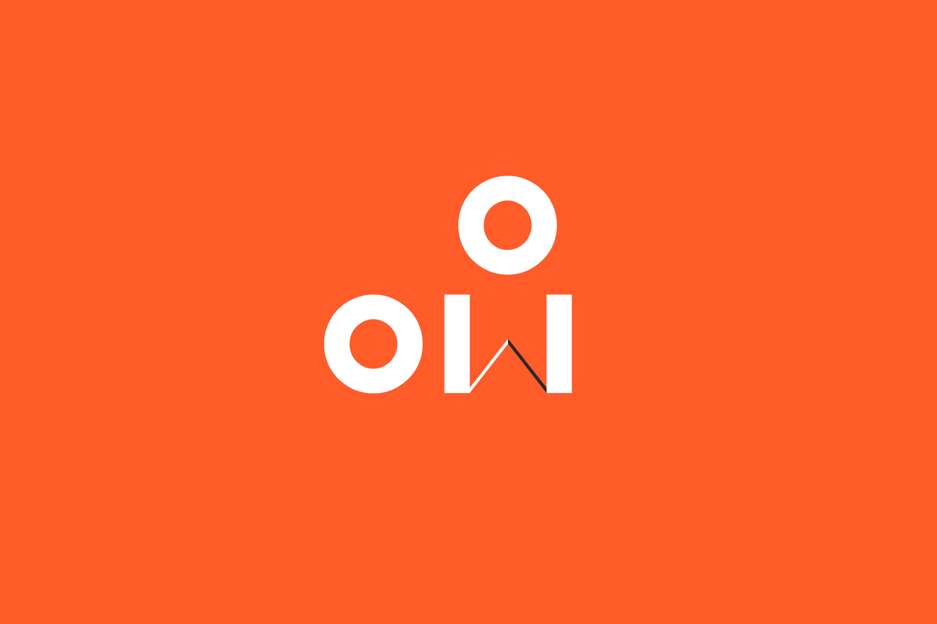 The Only on Wednesdays logo, featuring the letters O and O arranged around the letter W as if hands on a clockface, in white on an orange background The Only on Wednesdays logo, featuring the letters O and O arranged around the letter W as if hands on a clockface, in white on an orange background