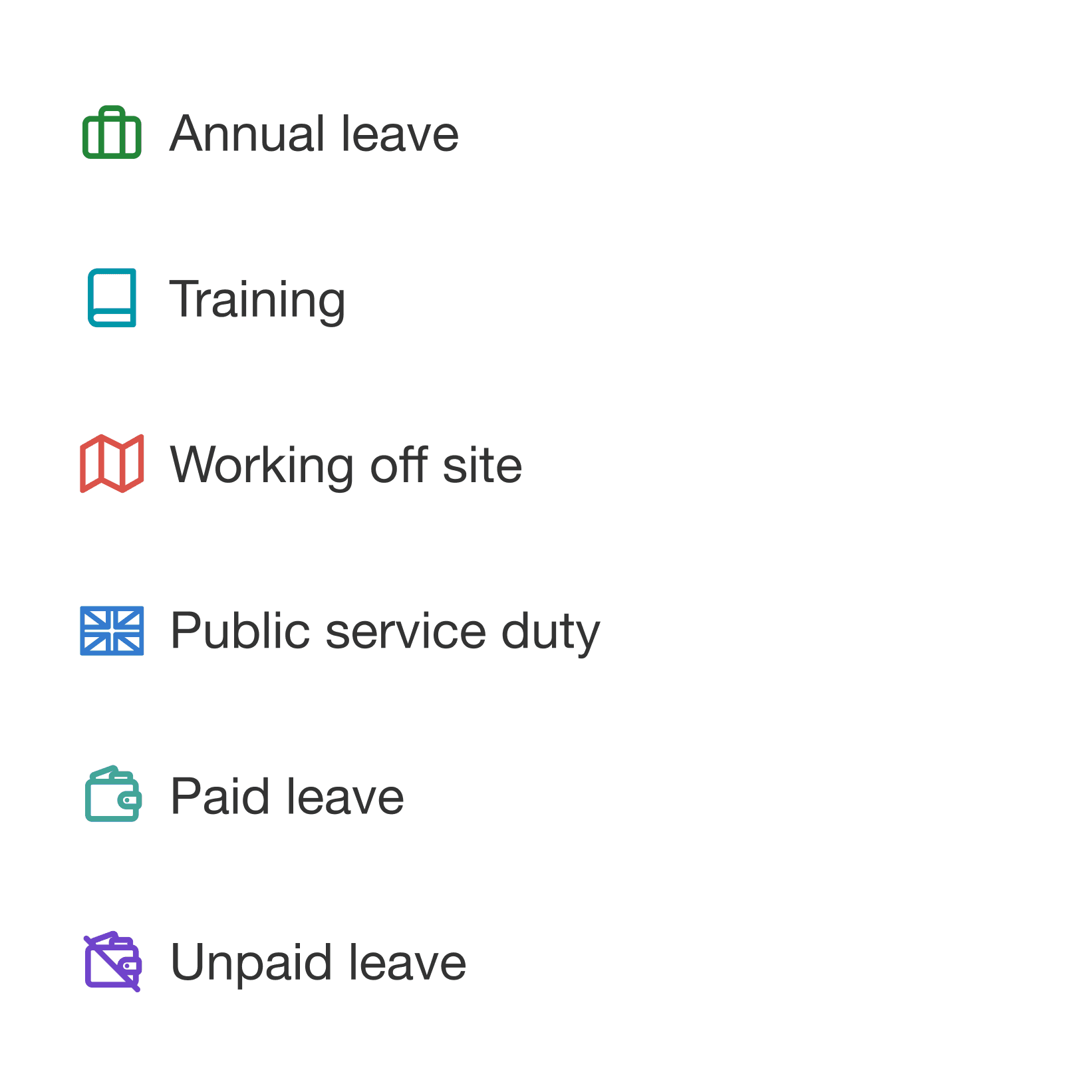 Bullet list of features. Bullet list of features.