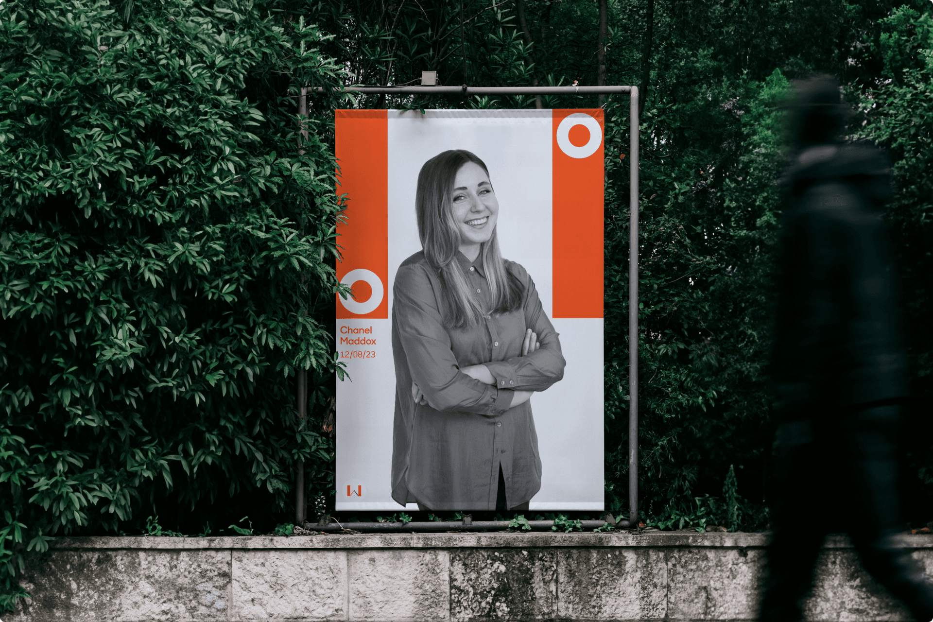 Banner branded with Only on Wednesdays logo and photography of a professional woman Banner branded with Only on Wednesdays logo and photography of a professional woman