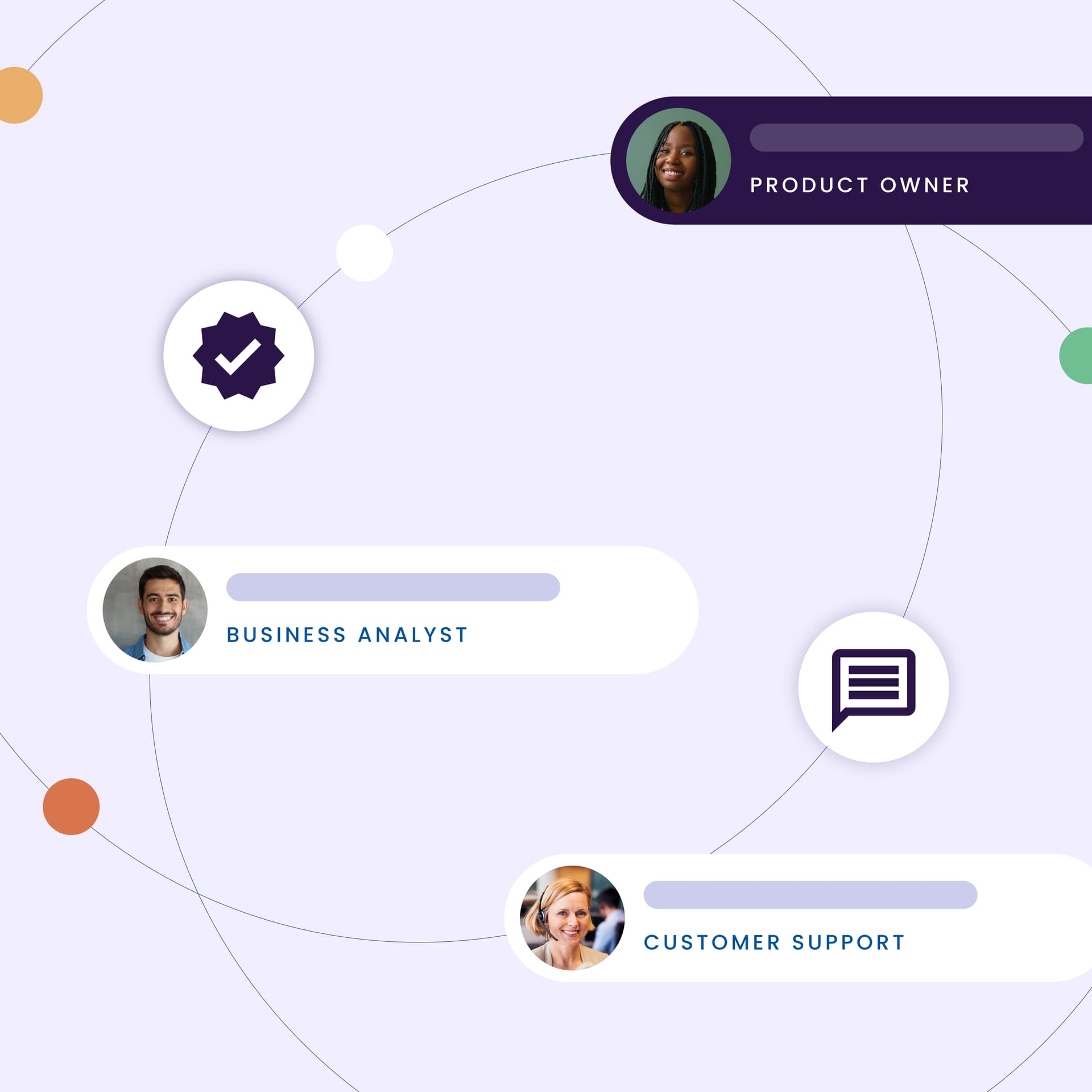 A series of chat windows.  A series of chat windows.